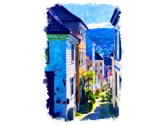 Bergen Belgium Unique Watercolor: A Designer’s Review for Branding & Creative Projects