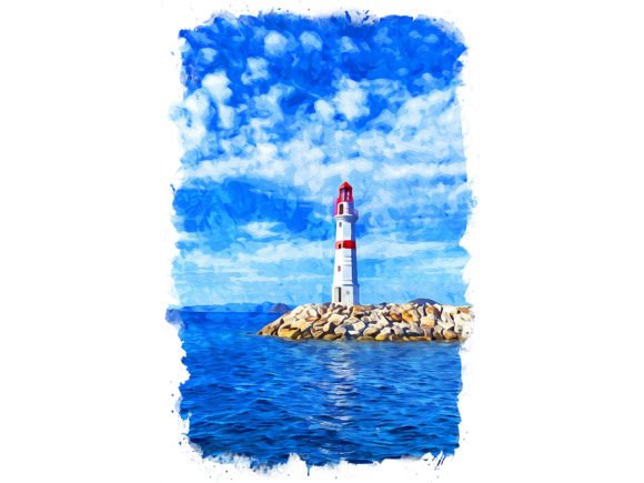 Bodrum Turkey Unique Watercolor: A Handmade Crafter’s Illustrations Dream