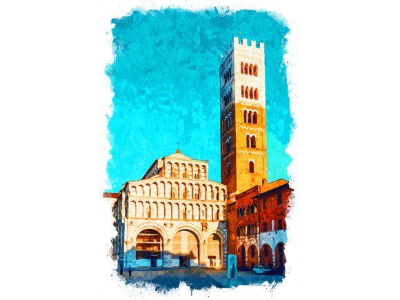 Lucca Italy Unique Watercolor: A Designer’s Review for Real Business Branding