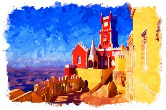 Sintra Portugal Exquisite Watercolor: A Practical Review for Digital Sellers